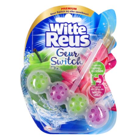 Witte Reus Geurswitch Toiletblok Appelbloesem & Waterlelie |