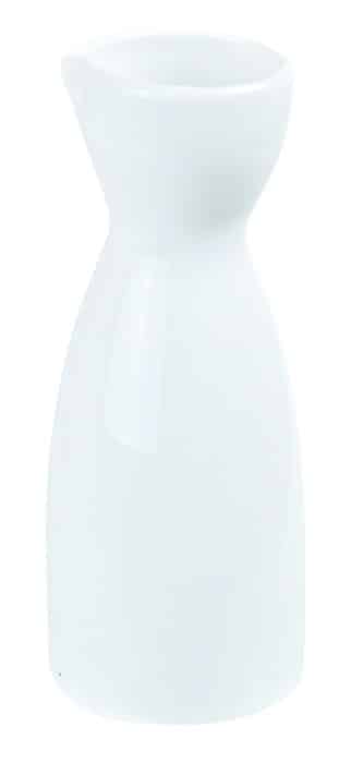 Witte Sake Fles 120ml - Witte Serie - 13.5cm | The Oriental Selection
