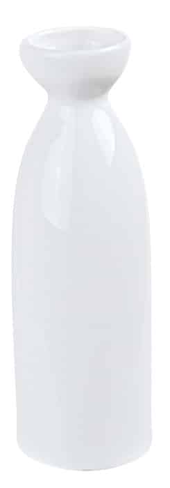 Witte Sake Fles - White series - 180ml 17.5cm | The Oriental Selection