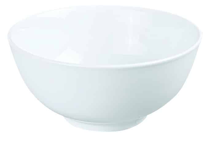 Witte aardewerk kom - White Series - 21 x 9.8 cm | The Oriental Selection