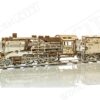 Wooden city 3D puzzel locomotief en kolenwagen | Wooden City