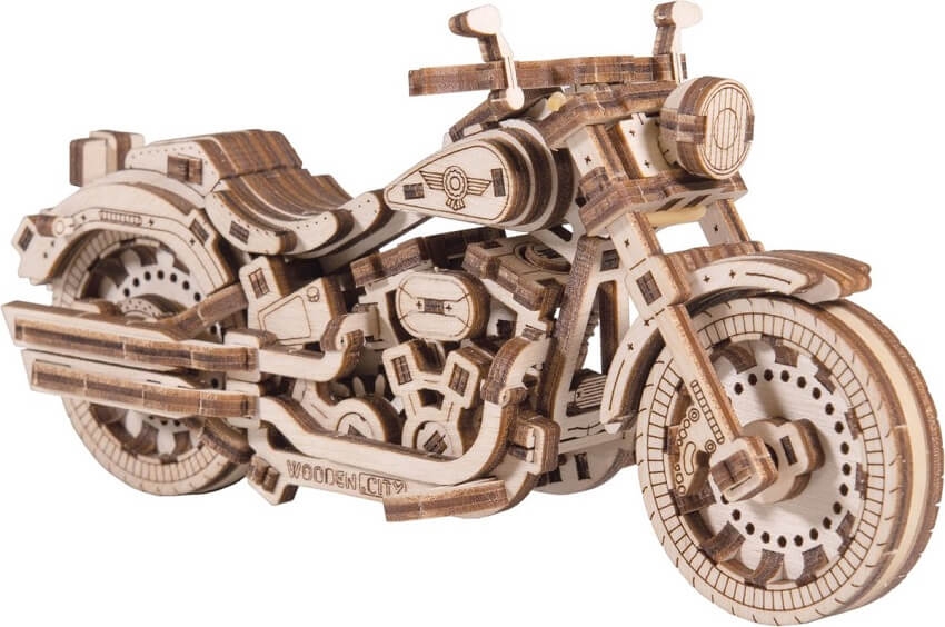 Wooden city cruiser v-twin modelbouw | Wooden City