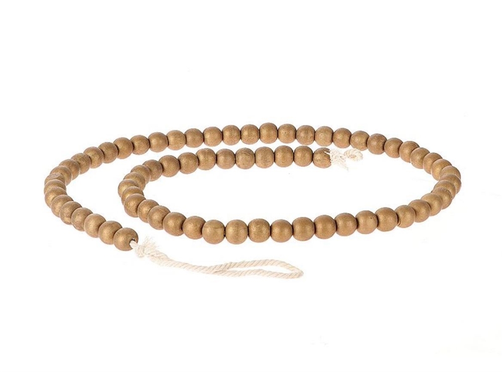 Woonketting hout L 1 meter goud | HBX natural living