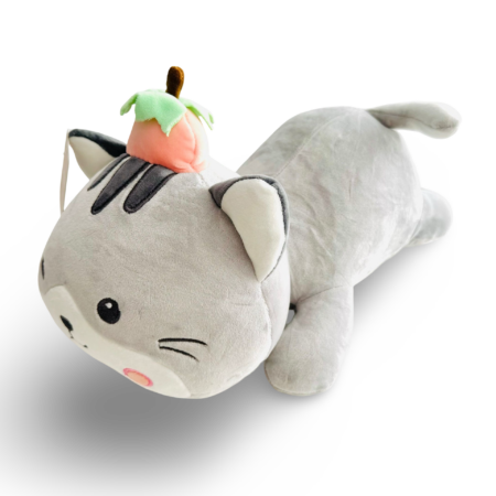 Yabu Strawberry Cat knuffel 38 cm - Kenji | Kenji