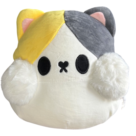 Yabu Tiny-K Lucky Cat Yellow plush - 22 cm | Kenji