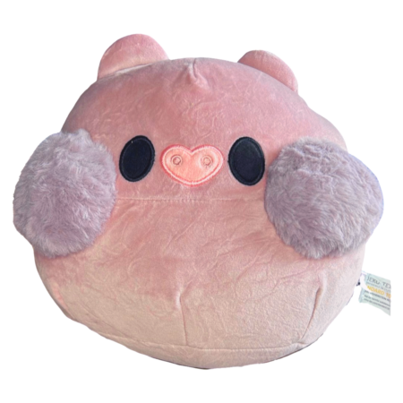 Yabu Tiny-K Molly Piglet Black plush - 22 cm | Kenji