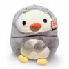Yabu pinguin knuffel grijs - 25 cm | Kenji