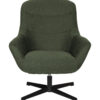 ZILT Draaibare Fauteuil Yaki Bouclé - Groen | ZILT