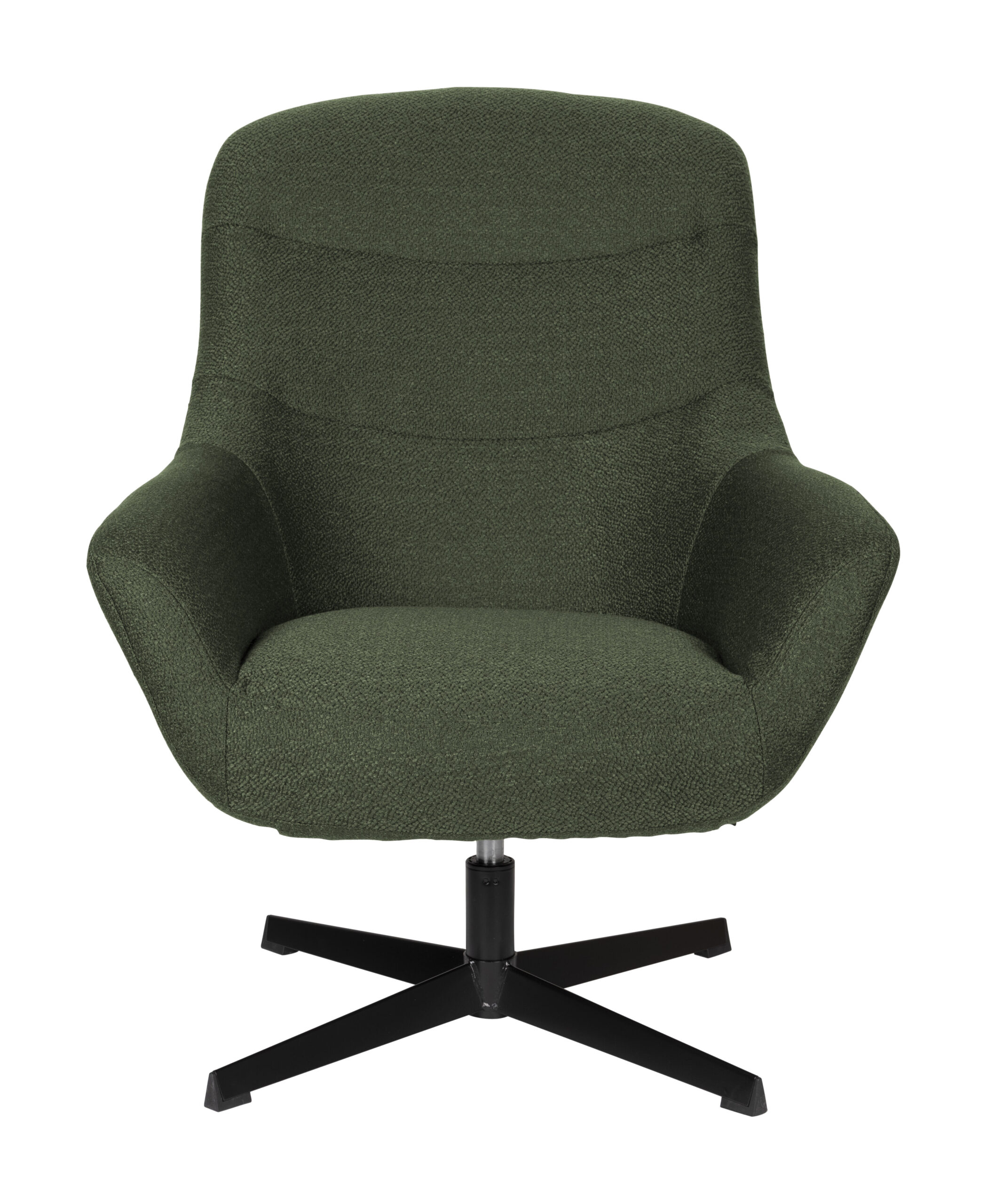 ZILT Draaibare Fauteuil Yaki Bouclé - Groen | ZILT