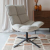 ZILT Draaifauteuil Cherly Bouclé - Beige | ZILT