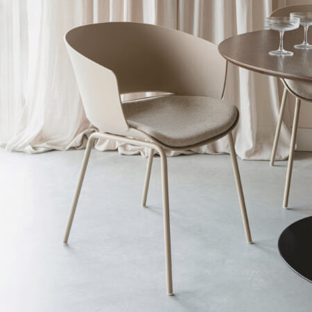 ZILT Eetkamerstoel Elam - Beige | ZILT