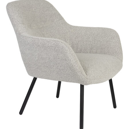 ZILT Fauteuil Tristan Bouclé - Beige | ZILT