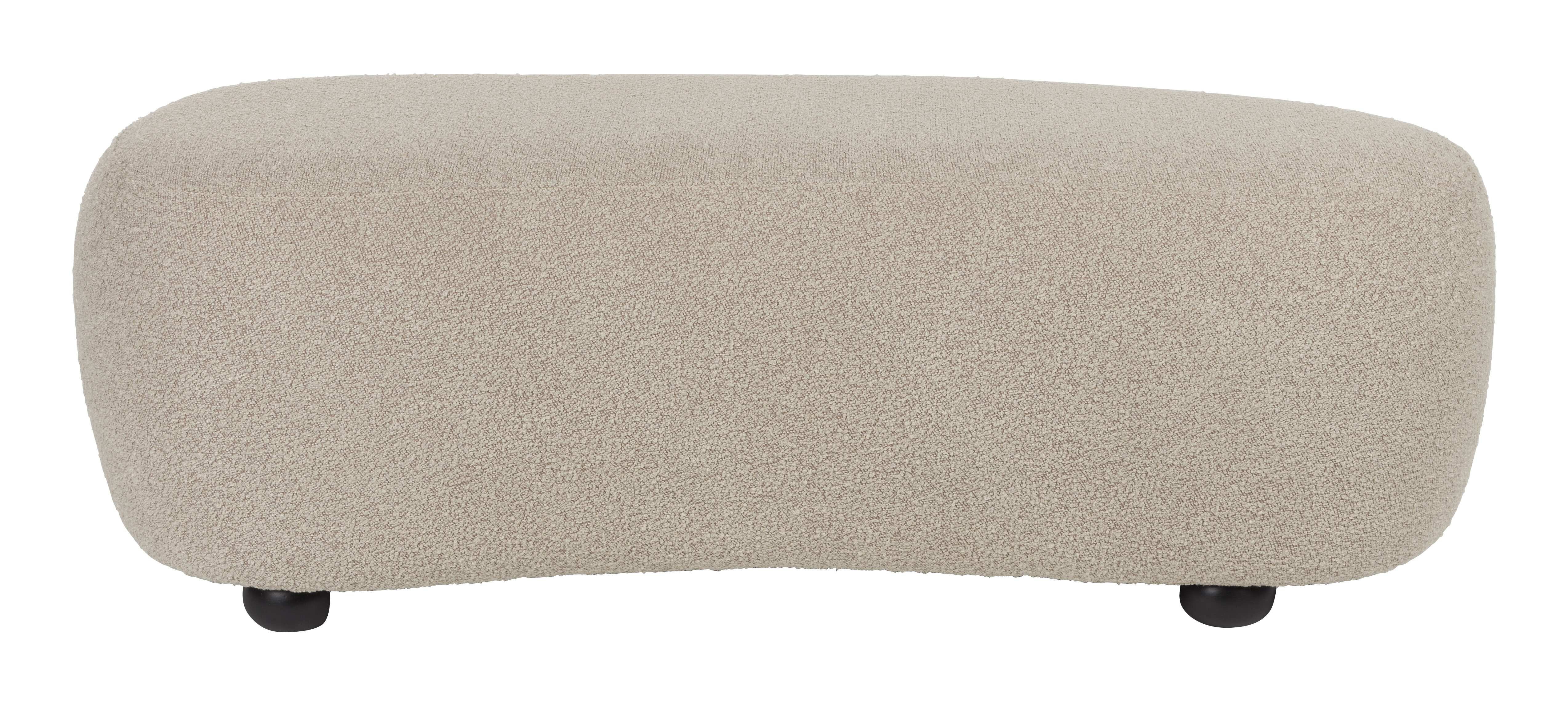 ZILT Hocker Cheron Bouclé - Beige | ZILT