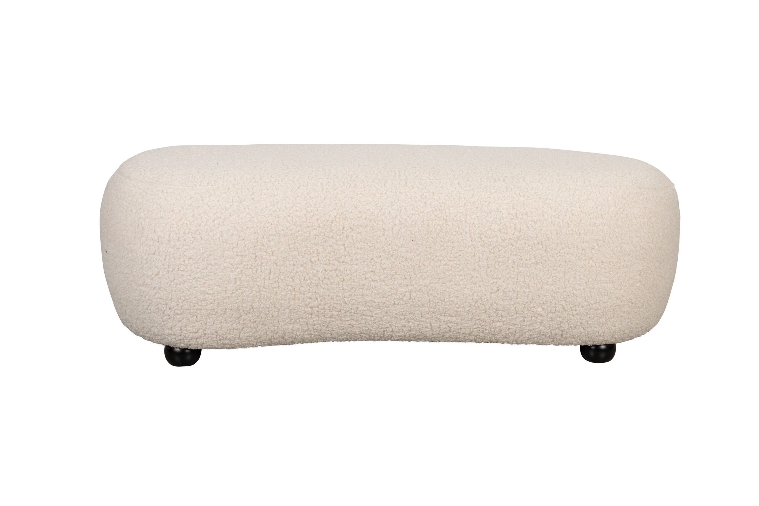 ZILT Hocker Cheron Teddy - Wit | ZILT