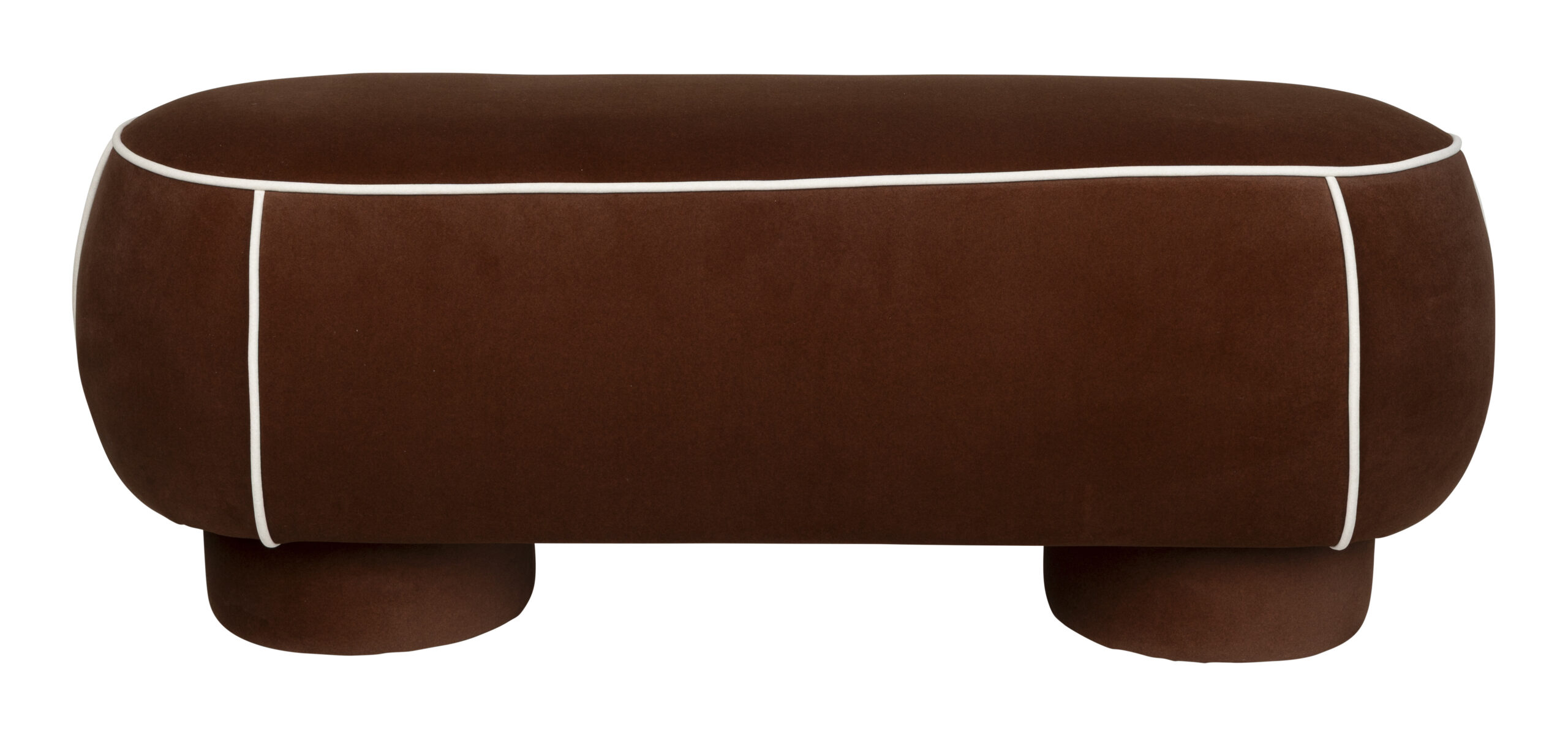 ZILT Hocker Jannetta 121 x 44cm - Rood | ZILT