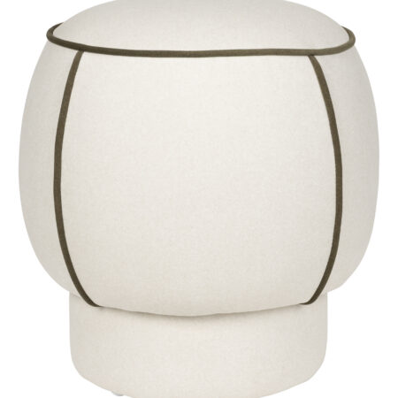 ZILT Hocker Jannetta 45cm - Wit | ZILT