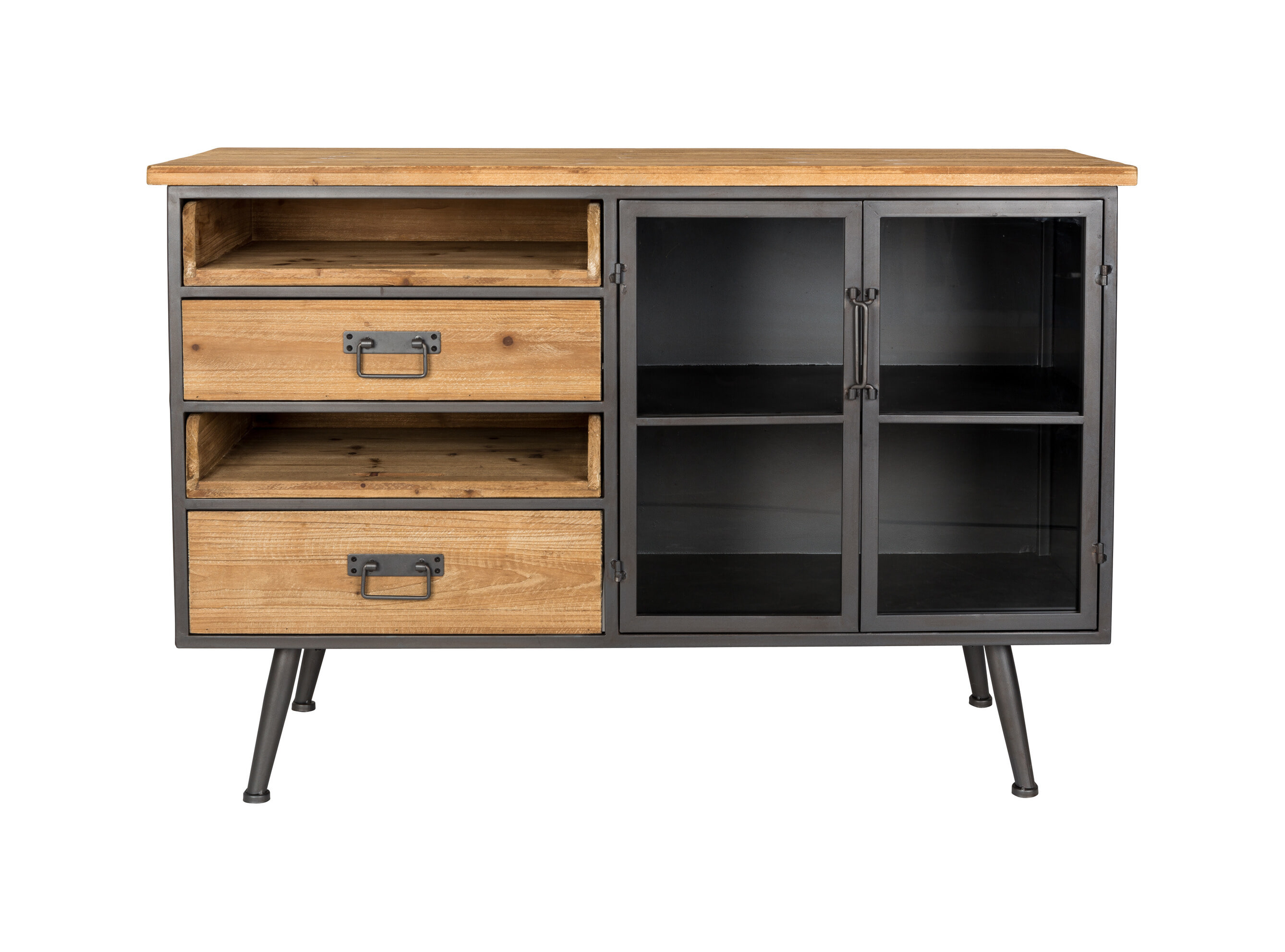 ZILT Industrieel Dressoir Clay 113cm - Hout | ZILT