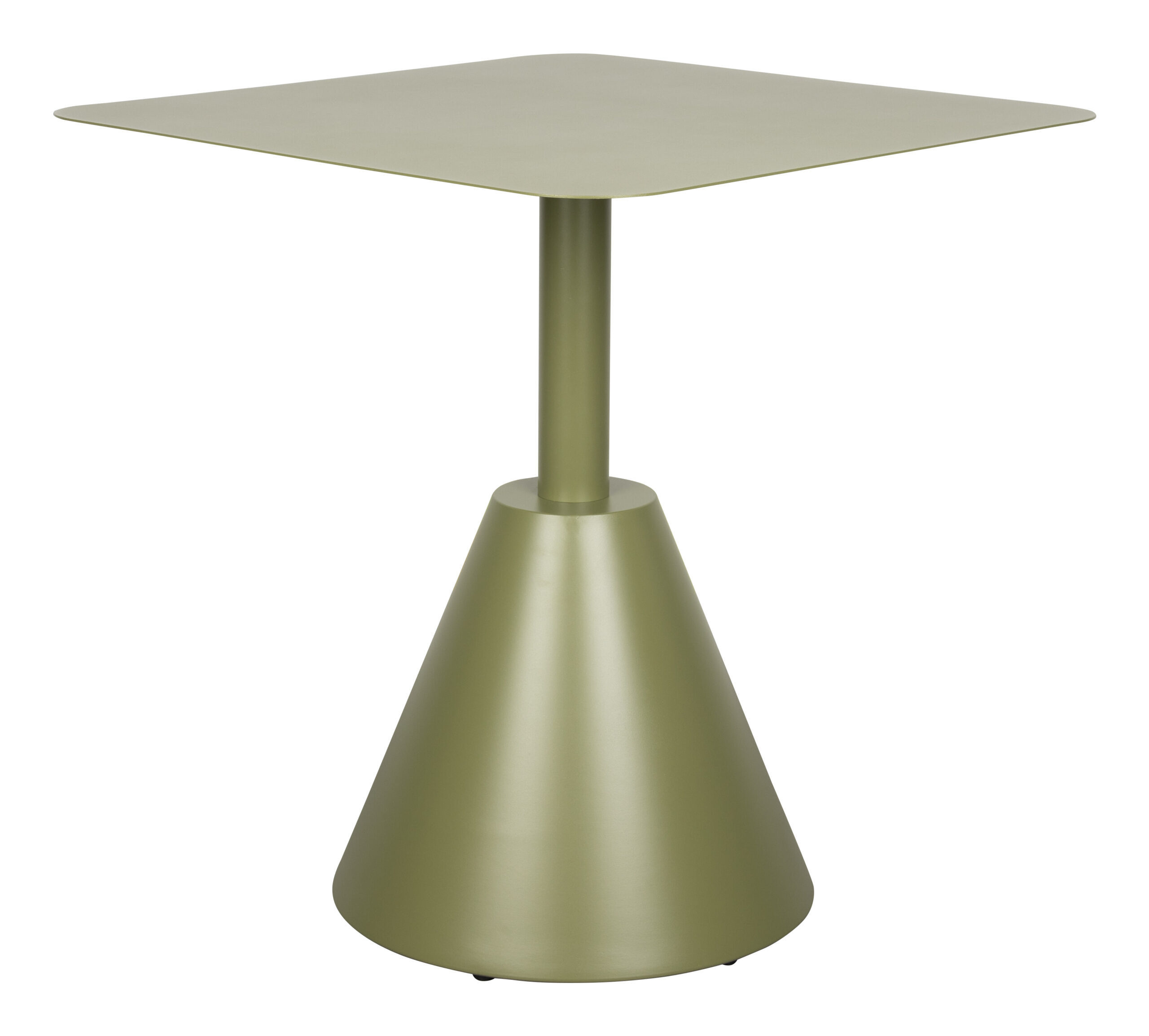 ZILT Outdoor Bistrotafel Breonna 70 x 70cm - Groen - Vierkant | ZILT