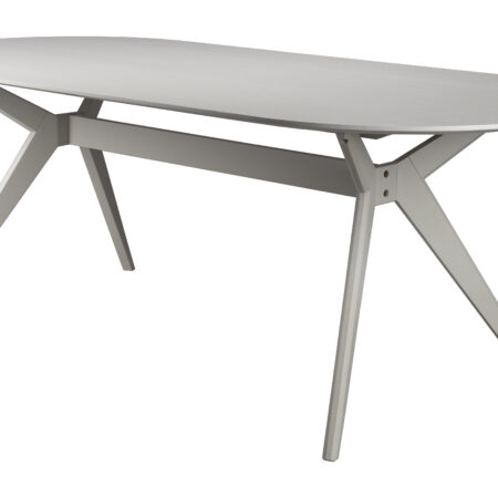 ZILT Ovale Eettafel Ciearra 220 x 95cm - Beige - Ovaal | ZILT