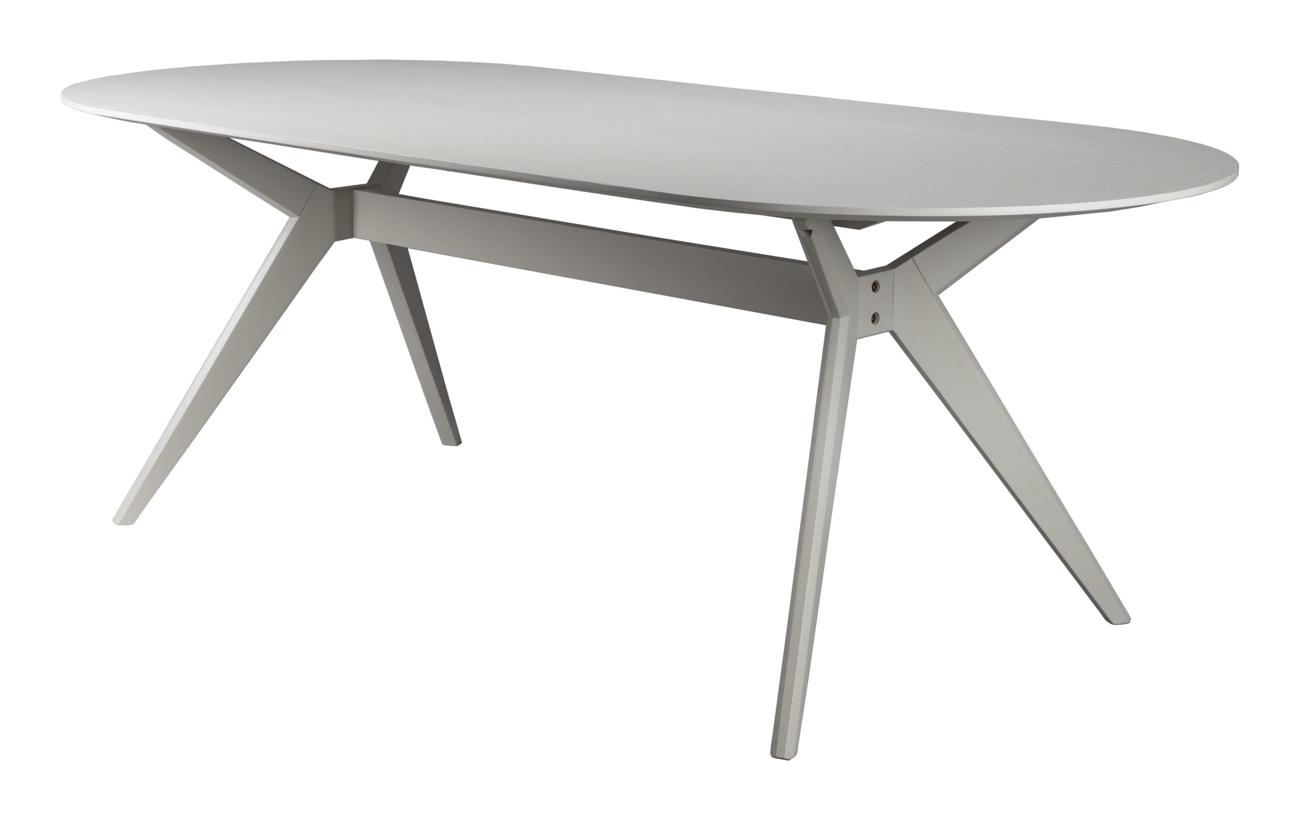 ZILT Ovale Eettafel Ciearra 220 x 95cm - Beige - Ovaal | ZILT