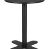ZILT Ronde Bistrotafel Yusuf 80cm - Zwart | ZILT