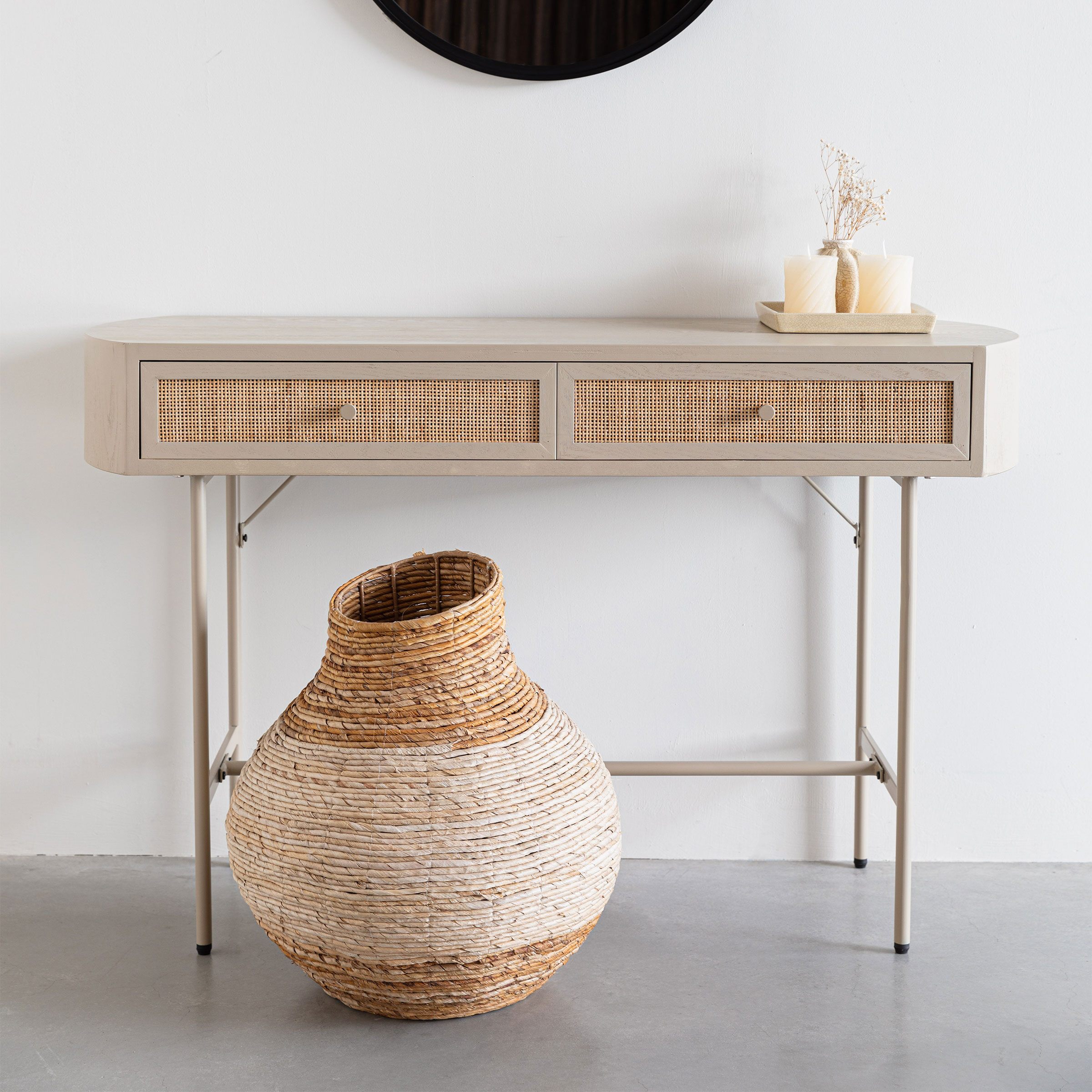 ZILT Sidetable Meja Rattan