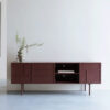 ZILT TV-meubel Chisholm 160cm - Rood | ZILT
