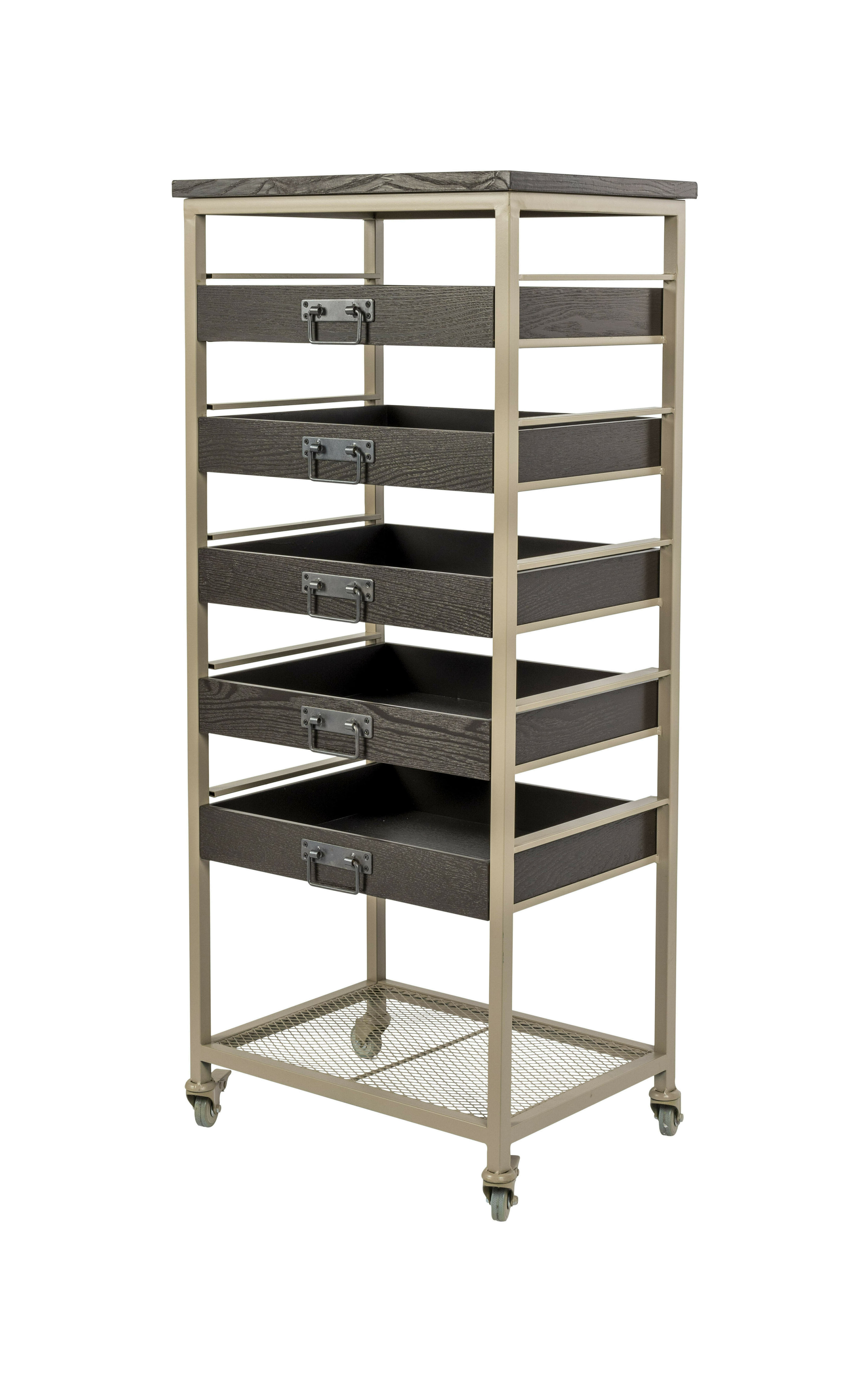 ZILT Trolley Shandon 120cm hoog - Bruin | ZILT