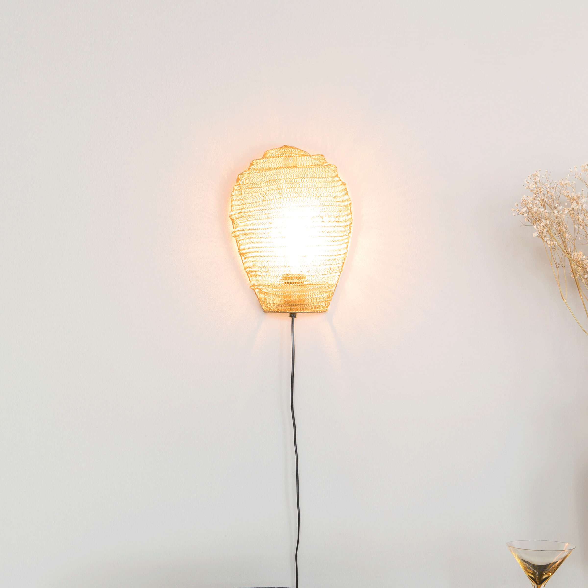 ZILT Wandlamp Linse - Goud | ZILT