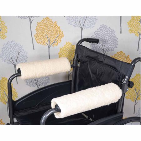 Zachte Armleuninghoes voor rolstoel (per paar) | Geeft comfort en warmte | Drukvermindering onderarmen En ellebogen | Armleuninghoezen | VA136SE | ThuiszorgwinkelXL