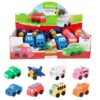 Zachte mini auto -Cartoon- 8cm 8ass | Toi-Toys