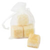 Zakje met mini amberblokjes White Musk | Homebound