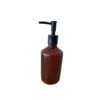 Zeepdispenser glas bruin | Merkloos