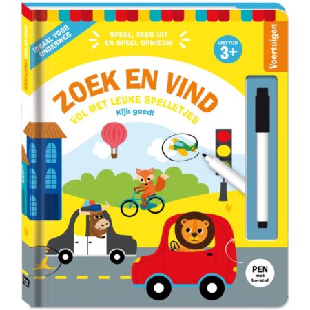 Zoek en vind - Voertuigen 3+ | ImageBooks