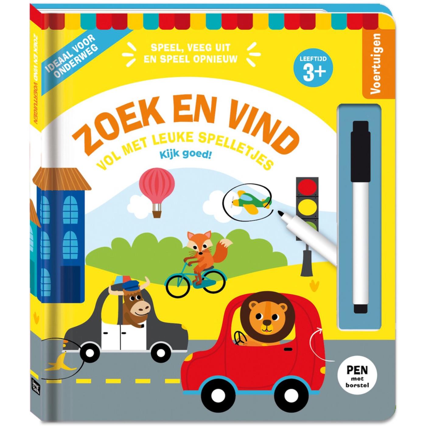 Zoek en vind - Voertuigen 3+ | ImageBooks