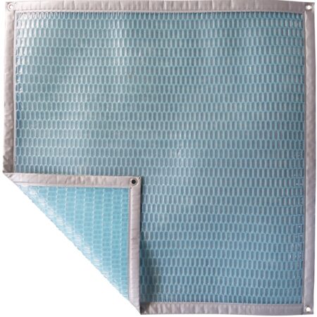 Zomerzeil Alveolar Transparent Blue Geobubble 550 micron | Del