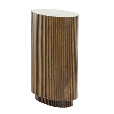 Zuil Dumosi hout donker bruin M |