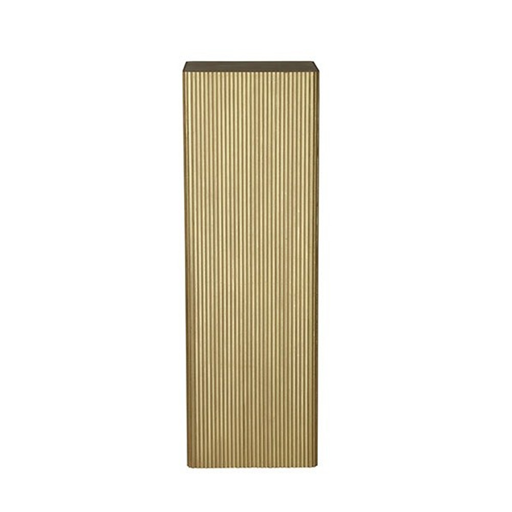 Zuil Gordon XL goud vierkant |