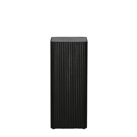 Zuil Gordon mat zwart S |