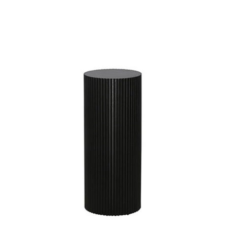 Zuil Gordon mat zwart rond S |