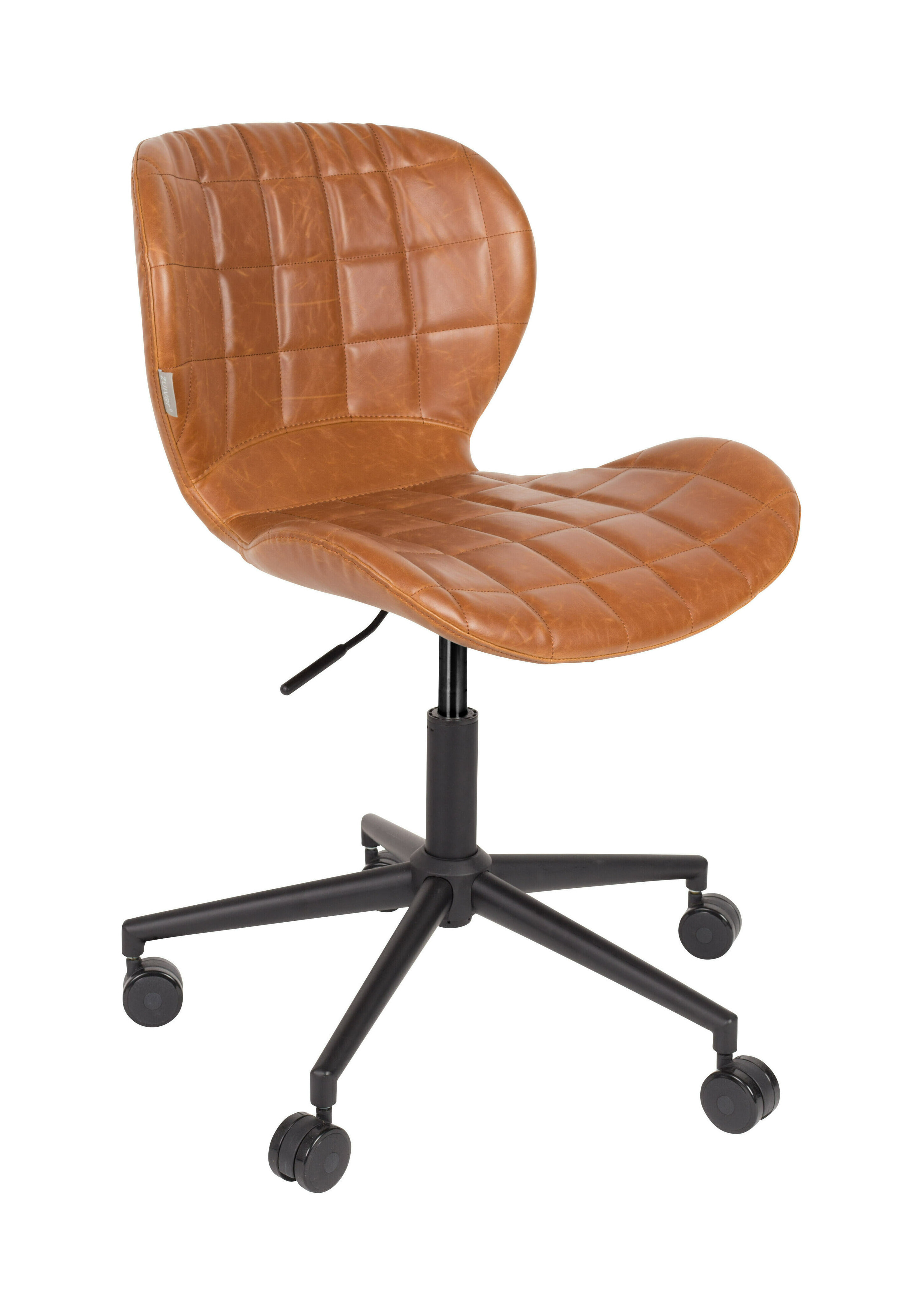 Zuiver Bureaustoel OMG PU leer - Bruin | Zuiver