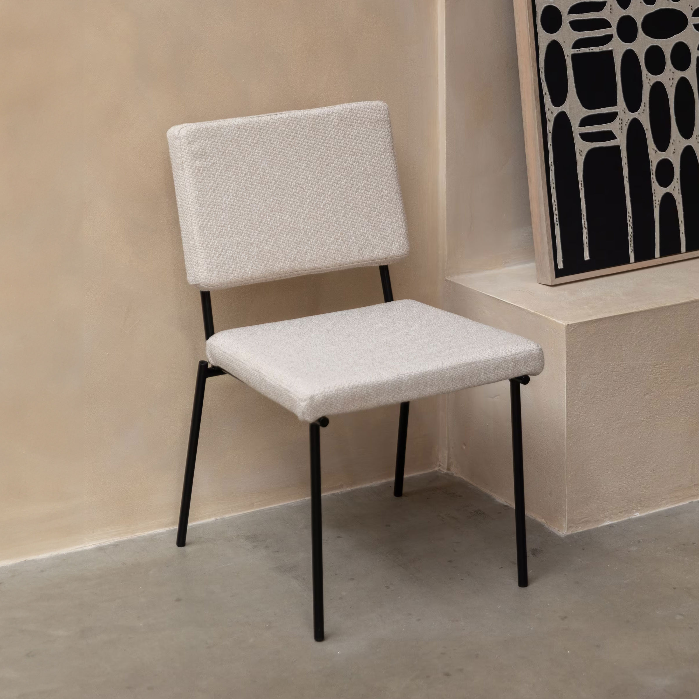 Zuiver Eetkamerstoel Fellow - Off White | Zuiver