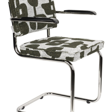 Zuiver Eetkamerstoel Ridge Deco - Groen | Zuiver