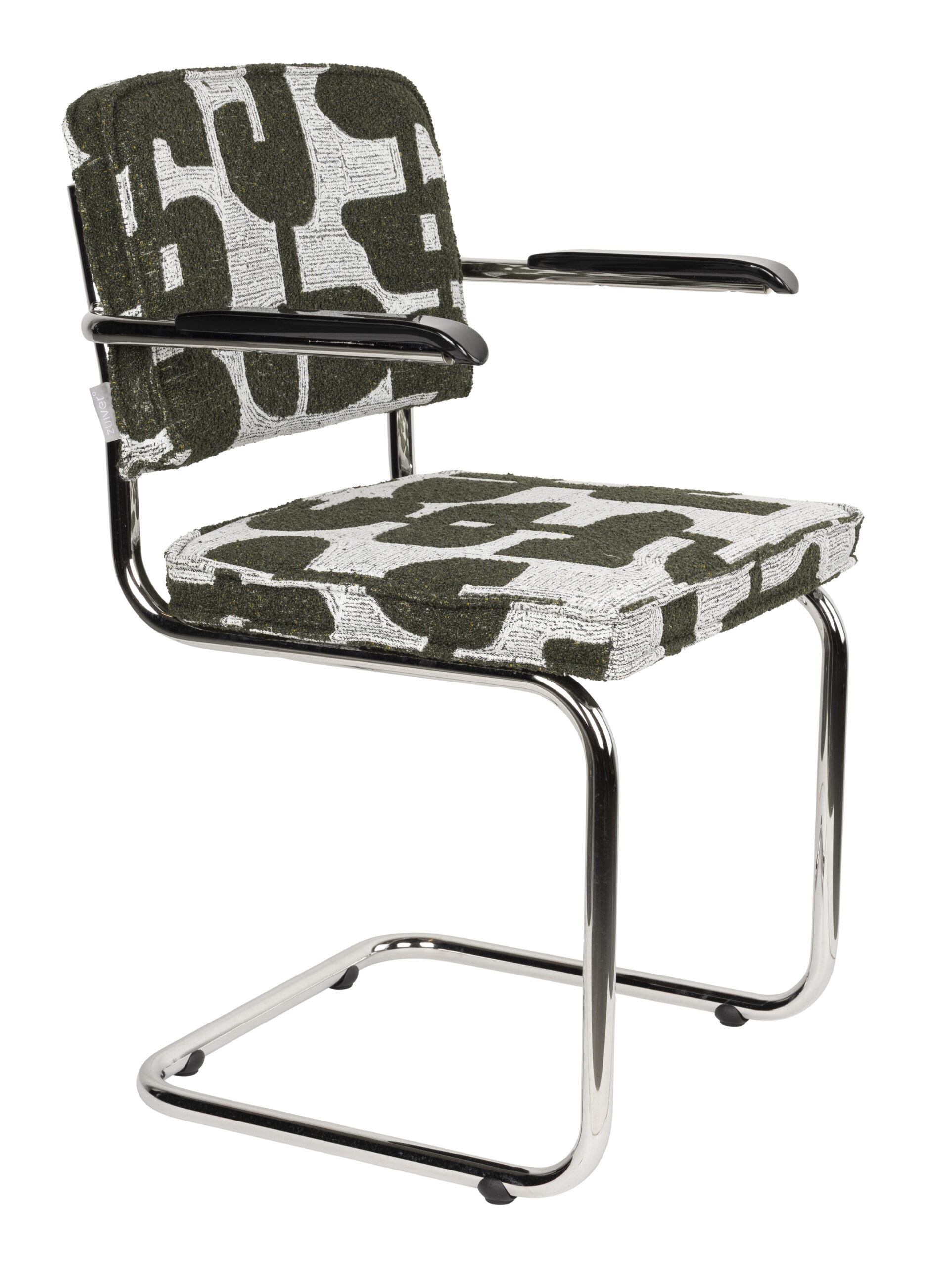 Zuiver Eetkamerstoel Ridge Deco - Groen | Zuiver