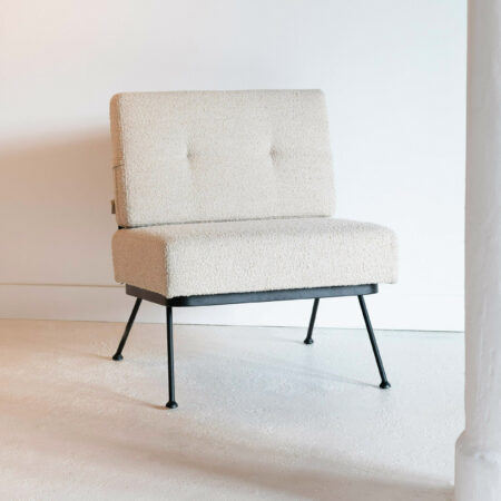 Zuiver Fauteuil Bowie Bouclé - Naturel | Zuiver