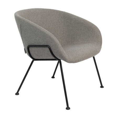 Zuiver Fauteuil Feston Stof - Grijs | Zuiver