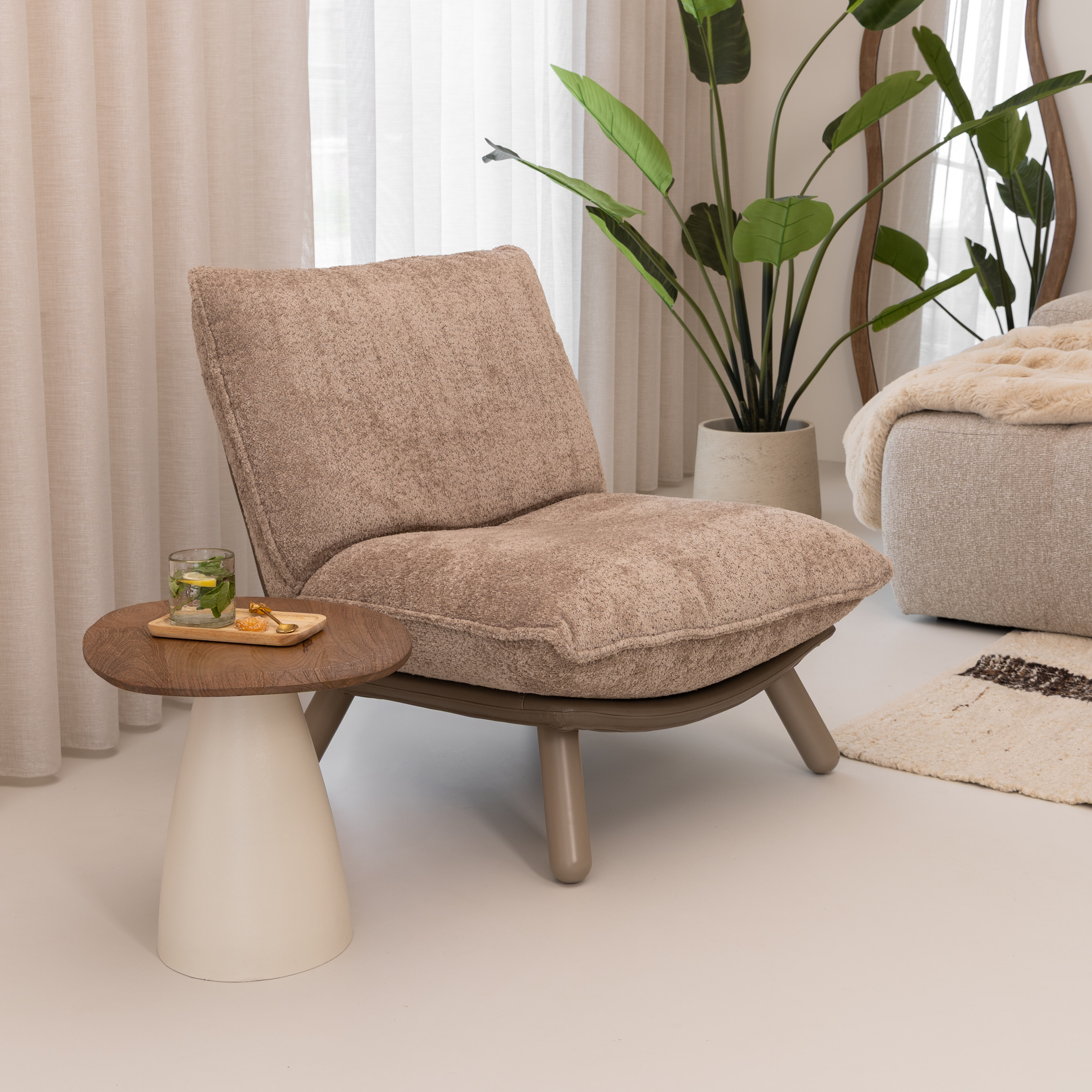 Zuiver Fauteuil Lazy Sack Teddy - Beige | Zuiver