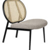 Zuiver Fauteuil Spike Rotan en bouclé - Naturel | Zuiver