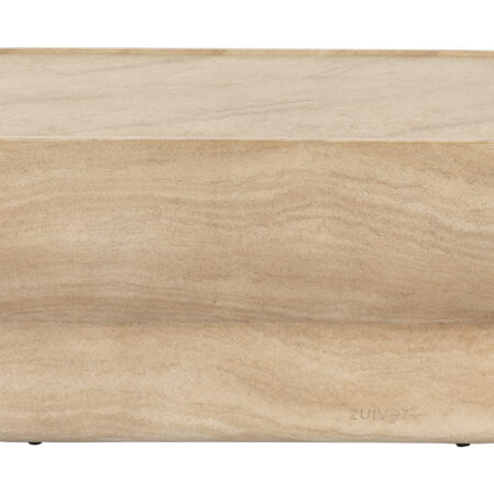 Zuiver Ovale Salontafel Noble Travertinlook