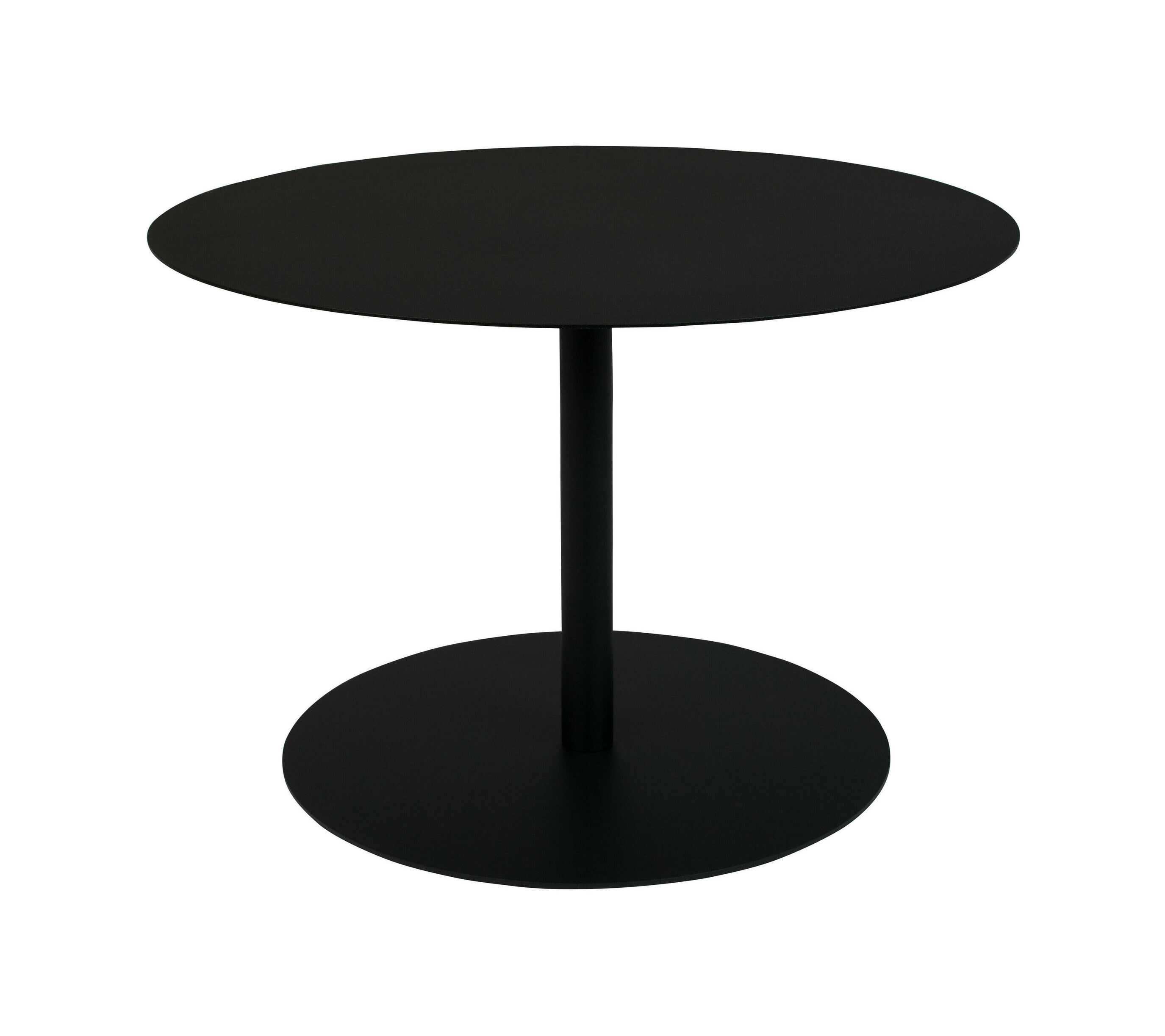 Zuiver Ronde Bijzettafel Snow Staal